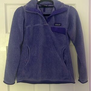 Purple Patagonia Quarter Snap